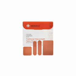 Reliance Medical Dependaplast Traditional Heavyweight Fabric Plasters, Assorted, Pack of 100