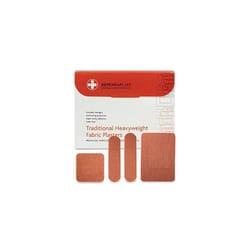 Reliance Medical Dependaplast Traditional Heavyweight Fabric Plasters, Assorted, Pack of 100