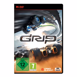 GAME GRIP : Combat Racing, PC, Multiplayer mode, E10+ (Everyone 10+), Physical media