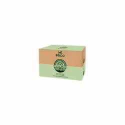 Beco Strong & Large Poop Bags - 540 Bags (36 Rolls of 15) - Unscented - Dispenser Compatible Dog Poo Bags Green, BBG-540