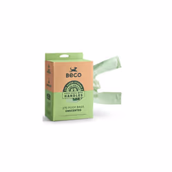 Strong & Large Poop Bags - 270 Loose packed with Tie Handles - Box Dispenser - Unscented Dog Poo Bags