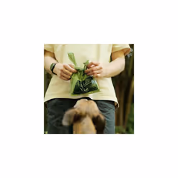 Strong & Large Poop Bags - 270 Loose packed with Tie Handles - Box Dispenser - Unscented Dog Poo Bags