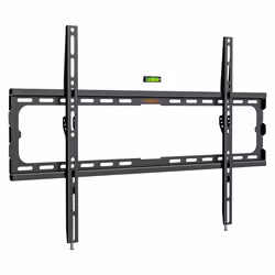 TV Wall Bracket for 37-80" Screens, Ultra-Slim TV Bracket with Spirit Level, Flat to Wall Mount, 45kg Capacity, Max VESA: 600 ...