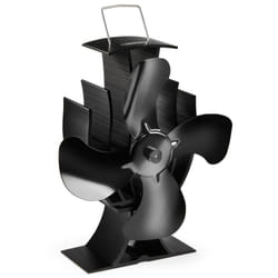 Stove Fan â Log Burner Fire Fan for Wood Burning Stoves, Fireplaces, Stove Heaters â 4 Blades, Silent Operation, Eco Friendly, Heat Powered,