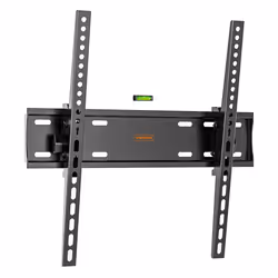 TV Wall Bracket for 26-55" Screens, TV Bracket with Spirit Level, Flat to Wall Mount with Tilt, 45kg Capacity, Max VESA: 400x ...