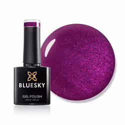 Gel Nail Polish, Tango Passion 80580, Dark Purple, Long Lasting, Chip Resistant, 10 ml (Requires Drying Under UV LED Lamp)