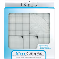 Tempered Glass Cutting Mat-12"X12" -TGM465
