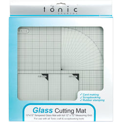 Tempered Glass Cutting Mat-12"X12" -TGM465