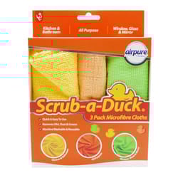Airpure Scrub-A-Duck Microfibre Cloths 3 Pack