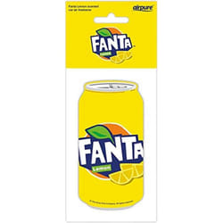 Fanta Car Air Freshener  Fragrance Scent 2D - Lemon