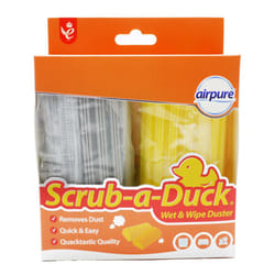 Airpure Scrub-A-Duck Duster Wet & Wipe 2 Pack