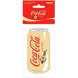 Vanilla Coca-Cola Can Car Air Freshener Fragrance Scent 2D