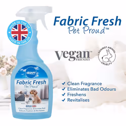 airpure PET PROUD Fabric Freshener, 750ml Spray, Pet Odour Eliminator, Refresher Spray for the Mattress, Bed, Linen, Carpet, Clothing, Remove Cat&Dog