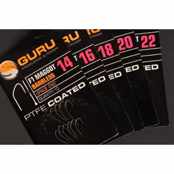 Guru F1 Maggot Barbless Hooks - Size 20