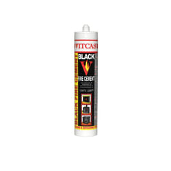 310ml Black Fire Cement, Excellent Adhesion, Fire Resistant up to 1250C, For Patching and Repairing Fireplaces, Stoves, Boilers