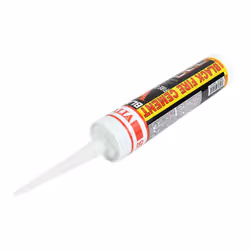 310ml Black Fire Cement, Excellent Adhesion, Fire Resistant up to 1250C, For Patching and Repairing Fireplaces, Stoves, Boilers