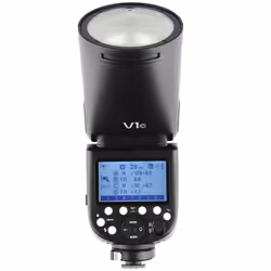 Godox V1 Round Head TTL HSS Portable Flash for Sony Cameras