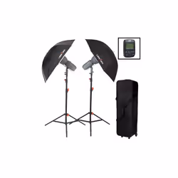 Visico 5 Strobe Professional Studio Umbrella Lighting Kit for Sony