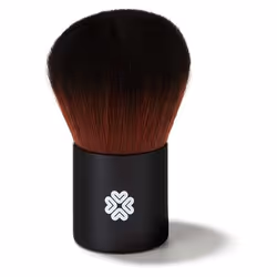 Lily Lolo SUPER KABUKI BRUSH, Foundation brush, Rounded, Dense, Synthetic, Black, Burgundy, Women