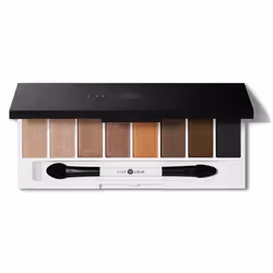 Lily Lolo Laid Bare Eye Palette, Solid, Glitter, Smoky, Smoothing, Multicolour, 8 colours, Glitter, Luminous, Matte, Satin, 8 ...