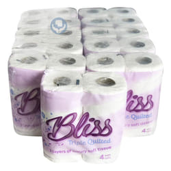 Bliss Triple Quilted Luxury Toilet Tissue Roll 10 x 4 pack