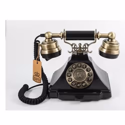 GPO Retro Duke Analog telephone Black