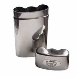 Jack Daniel's Chrome Triple Cigar Tube Long