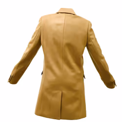 Burton Wool Mix Camel  Coat 3/4 Length - L
