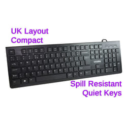 Victsing Wired Keyboard PC 206A
