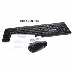 Victsing Wireless Combo Model PC176B Wireless Keyboard Mouse