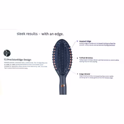 T3 Edge Heated Smoothing & Styling Brush Model 77582-UK