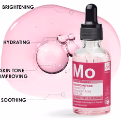Dr Botanicals Mo Plant Based Moroccan Rose Vit & Hyaluronic Acid 15ml