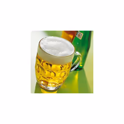 Traditional Dimple Glass Pint Tankards CE - Set of 2