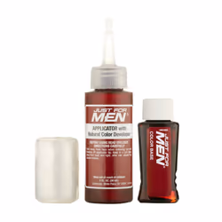 Just For Men Mens Shampoo Hair Colour Real Black H55 Permanent x3