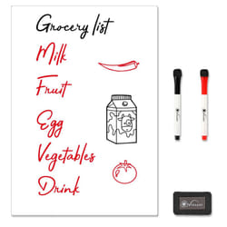 Vinsani A3 Magnetic Memo Notes Whiteboard for Home Office Task
