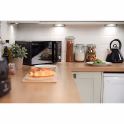 Russell Hobbs RHM2076B 20 Litre 800 W Black Digital Solo Microwave with 5 Power Levels