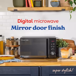 Russell Hobbs RHM2076B microwave Black Solo microwave Countertop 20 L 800 W - Additional view 5