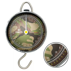 Saber Fishing Scales Camo Dial DPM Portable Weigh Travel Carp Sea Tackle 60lb UK