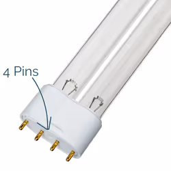 AllPondSolutions 36w PLL UV Bulb / 4 Pin Lamp - Pond/Aquarium