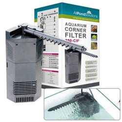 AllPondSolutions 250L/H Aquarium Internal Corner Filter 250-CIF