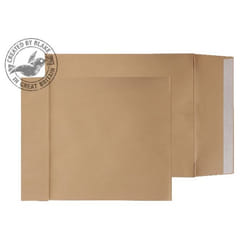 Blake Purely Packaging Gusset Pocket Peel and Seal Manilla C3 450×324×30 140gsm (Pk 125)
