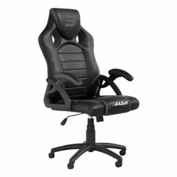 BraZen Gaming Chairs Puma PC Gaming Chair Black/Grey - Additional view 4