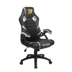 BraZen Gaming Chairs Puma PC Gaming Chair Black/White