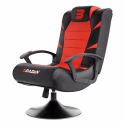 BraZen Gaming Chairs Pride 2.1 Bluetooth Surround Sound Gaming Chair Black/Red - Additional view 4