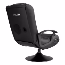 BraZen Gaming Chairs Pride 2.1 Bluetooth Surround Sound Gaming Chair Black/Grey - Additional view 4
