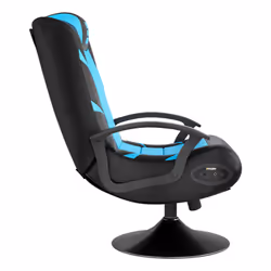 BraZen Gaming Chairs Pride 2.1 Bluetooth Surround Sound Gaming Chair Black/Blue - Additional view 4