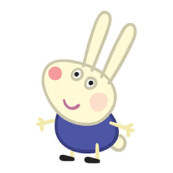 Hasbro SC550 Richard Rabbit (Star Mini Cut-out) Cardboard Cut Out Height 79cm