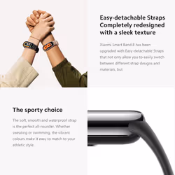 Xiaomi Smart Band 8 Smartwatch for Men and Women Gold