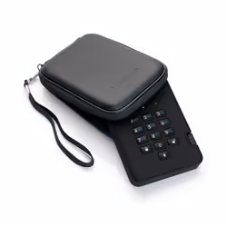 iStorage diskAshur2 256-bit 1TB USB 3.2 secure encrypted hard drive - Black IS-DA2-256-1000-B - Additional view 5