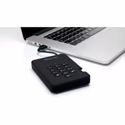 iStorage diskAshur2 256-bit 1TB USB 3.2 secure encrypted hard drive - Black IS-DA2-256-1000-B - Additional view 6
